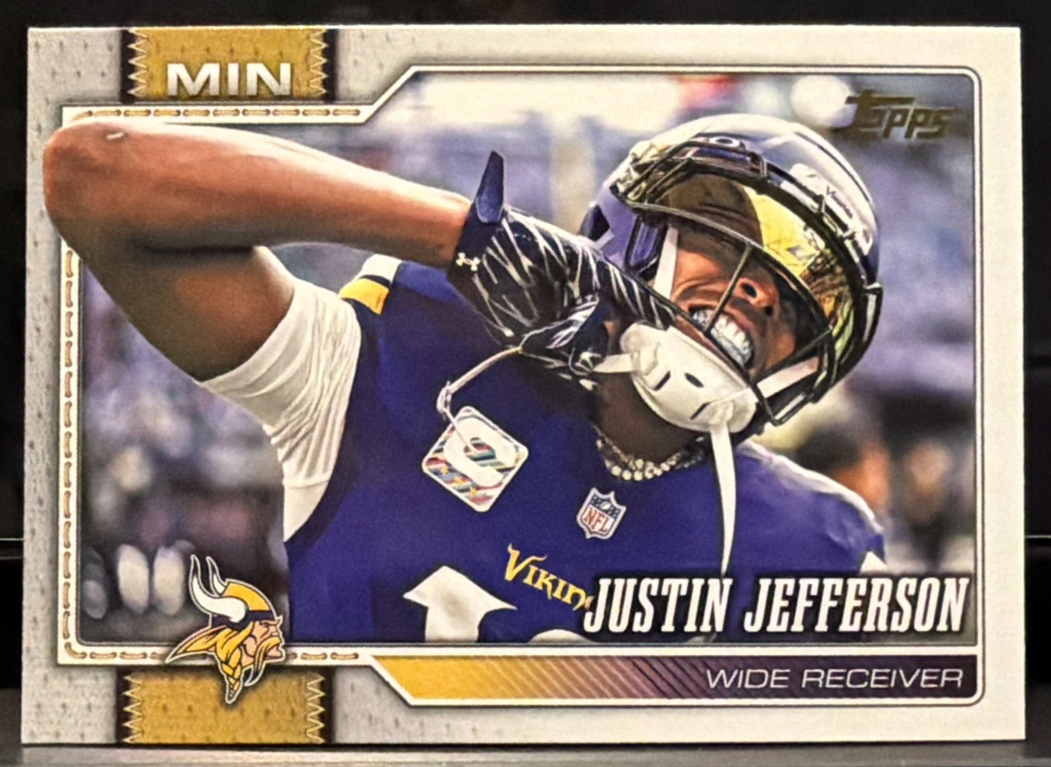 Justin Jefferson Golden Mirror