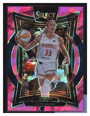 Lucy Olsen basketball card