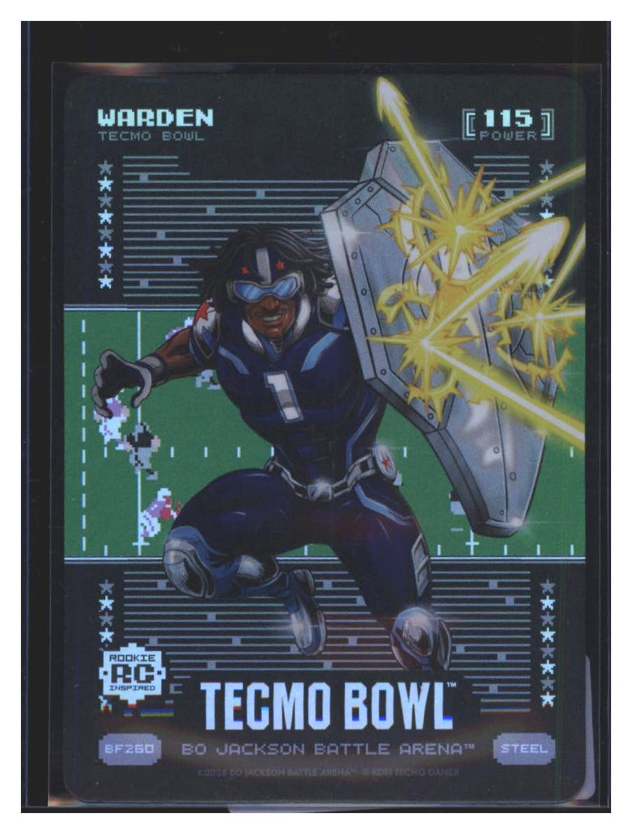 Photo 576 of 2026 Bo Jackson Battle Arena Tecmo Bowl Edition Battlefoil Warden (Cam Ward) #BF260
