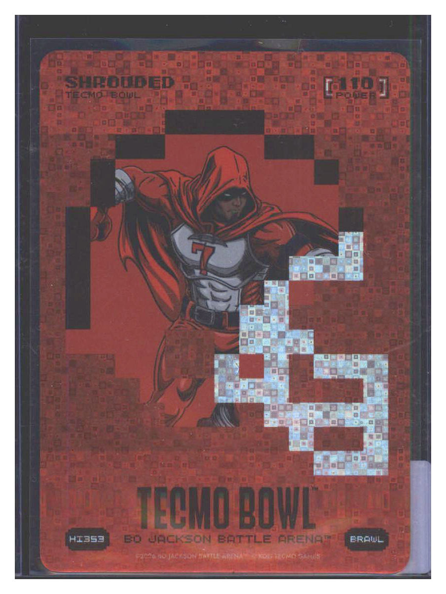 Photo 1 of 2024 Bo Jackson Battle Arena Tecmo Bowl Helmet Icon Battlefoil Shrouded (C.J. Stroud) #HI353