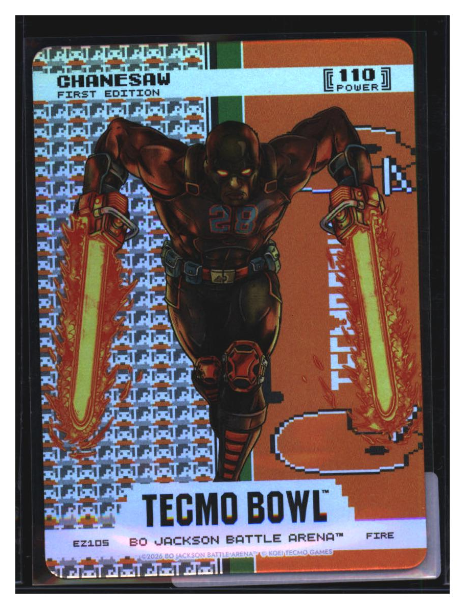 Photo 2 of 2026 Bo Jackson Battle Arena Tecmo Bowl Bo Jackson Battle Arena Tecmo Bowl Chainsaw
