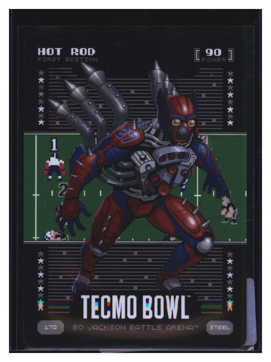 Photo 2 of Bo Jackson Battle Arena Tecmo Bowl HOT ROD #170