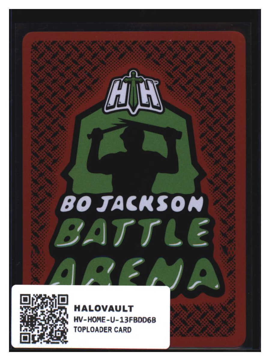 Photo 818 of 2026 KOEI TECMO GAMES TECMO BOWL BO JACKSON BATTLE ARENA Holo 2026 Bo Jackson Battle Arena Holo Ryptillian #ST791