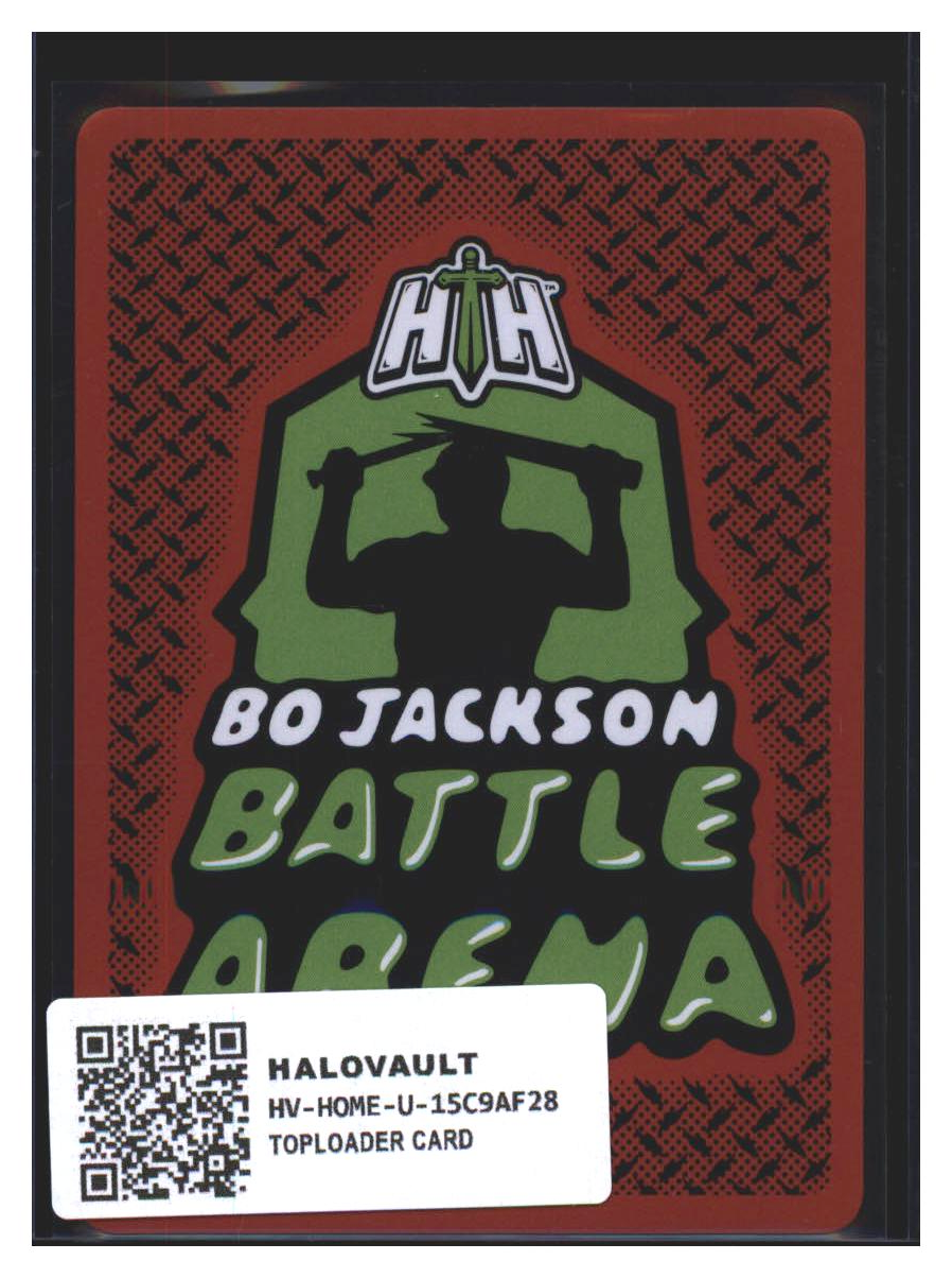 Photo 209 of 2026 Bo Jackson Battle Arena Tecmo Bowl Edition Helmet Icon Battlefoil Hot Sauce (Sauce Gardener) #HI379