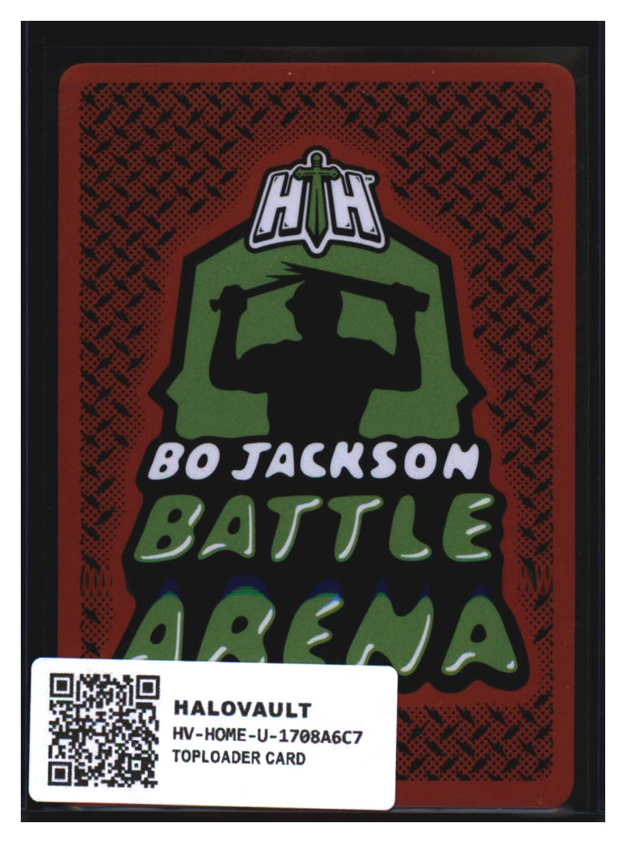 Photo 2 of 2023 Bo Jackson Battle Arena Helmet Icon Battlefoil Tecmo Bowl J-Jetts (Justin Jefferson) #HI278