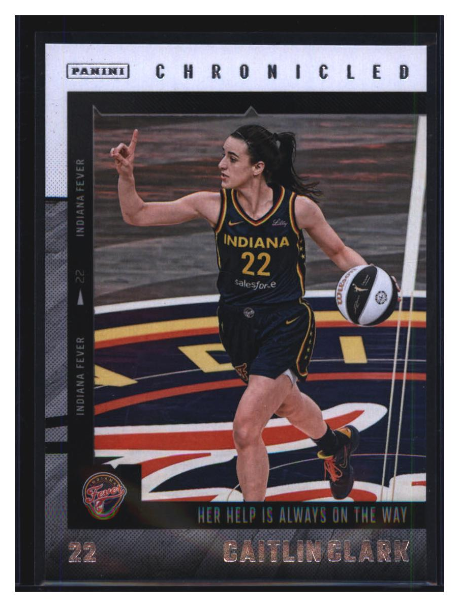 Photo 2 of 2025 Panini Panini Caitlin Clark Collection Caitlin Clark Chronicled #46