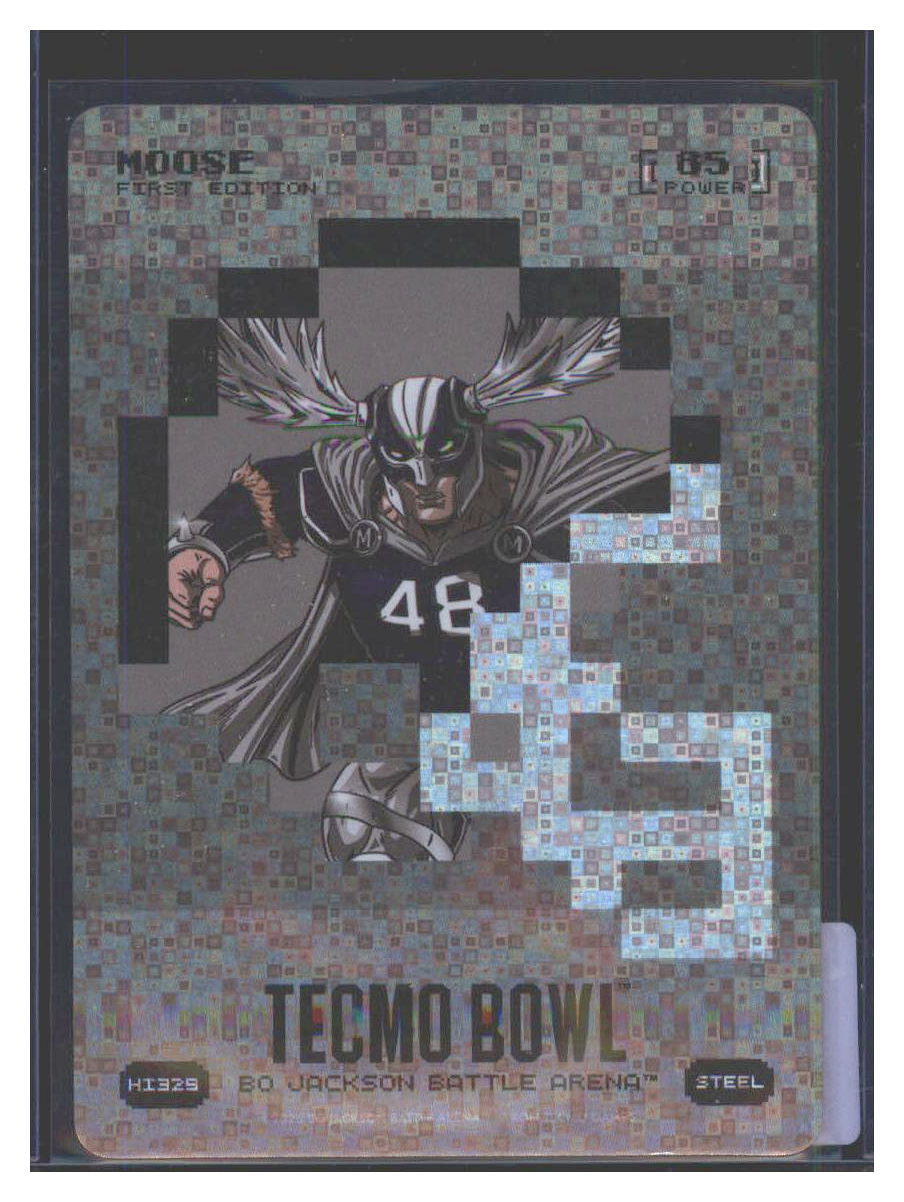 Photo 1 of 2026 Bo Jackson Battle Arena Tecmo Bowl Helmet Icon Battlefoil Moose (Daryl Johnston) #HI329
