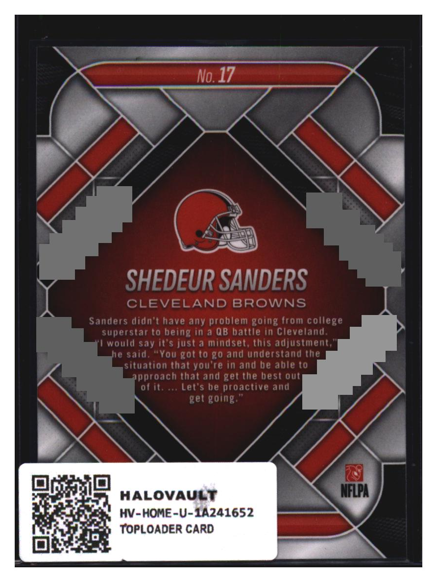 Photo 3 of Panini Prizm Emergent Shedeur Sanders #17