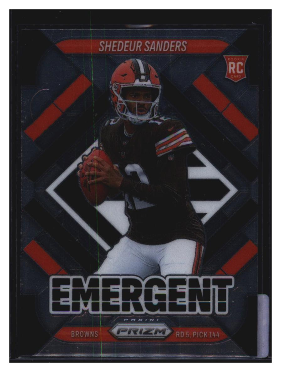 Photo 2 of Panini Prizm Emergent Shedeur Sanders #17