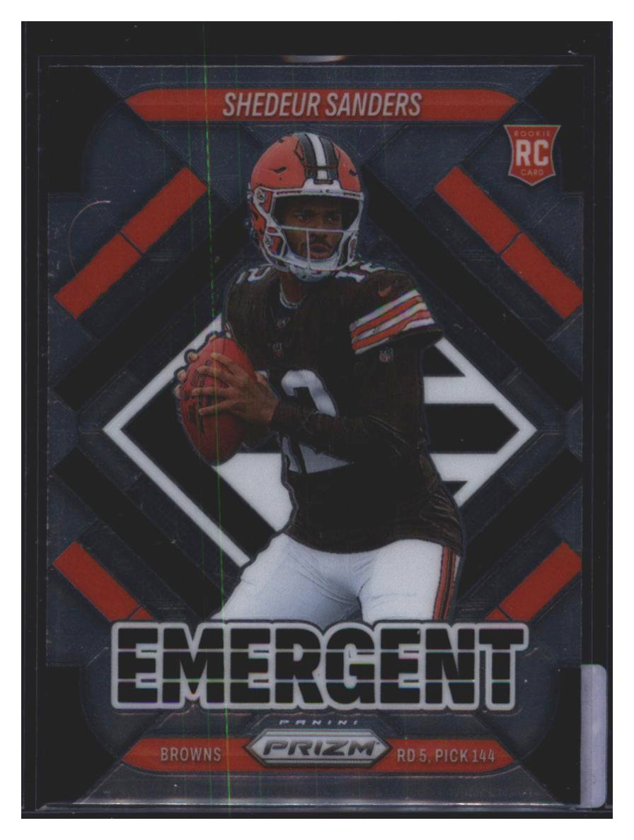 Photo 4 of Panini Prizm Prizm Football Emergent Shedeur Sanders #17