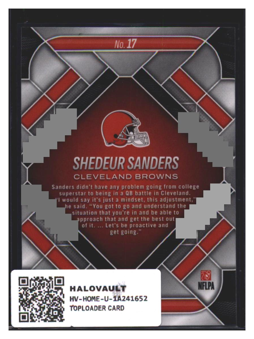 Photo 7 of Panini Prizm Prizm Football Emergent Shedeur Sanders #17