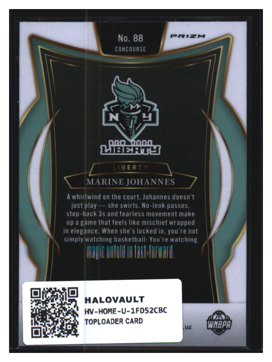 Photo 2 of Panini Select Concourse Prizm Marine Johannes #88