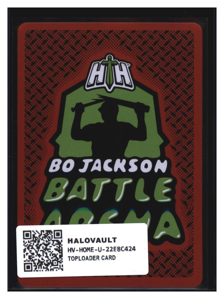 Photo 614 of 2023 Tecmo Bowl Hammer First Edition Bo Jackson Battle Arena Red Tecmo Bowl Hammer First Edition Bo Jackson Battle Arena #EF356 (Bo Jackson)