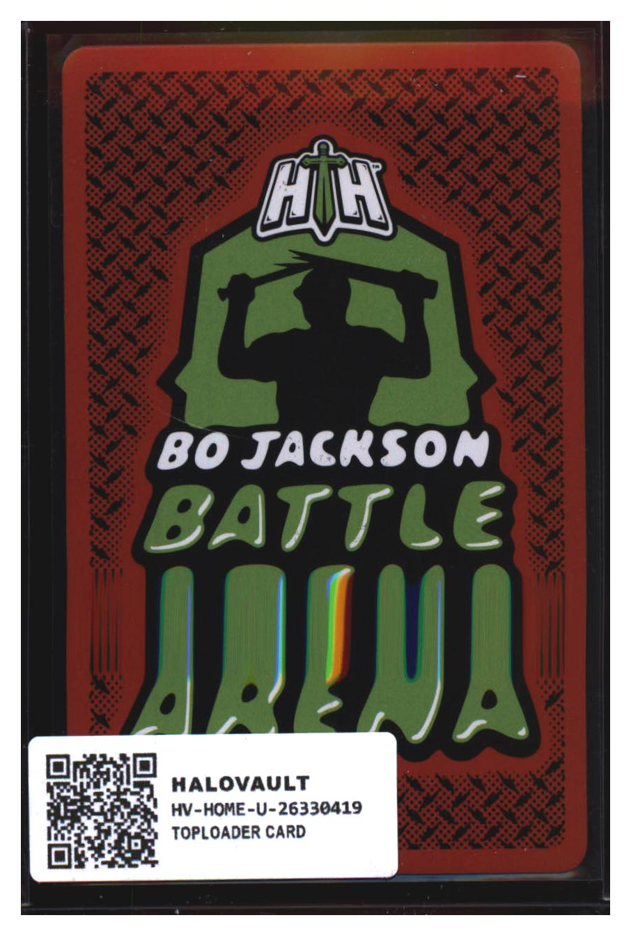 Photo 2 of 2026 TECMO BOWL BO JACKSON BATTLE ARENA HALOVULT Holo TECMO BOWL Holo Scary #BP774