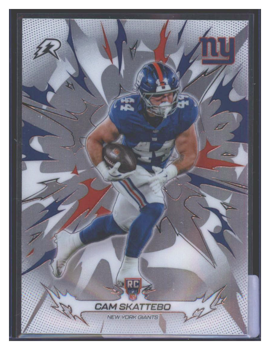 Photo 1 of 2025 Topps Rip Topps Rip Football Cam Skattebo #168
