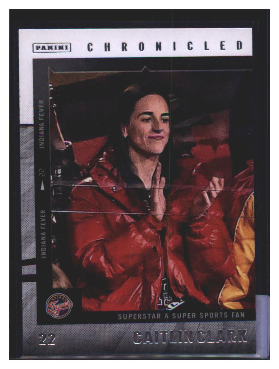 Photo 4 of 2025 Panini Panini Chronicled Caitlin Clark Chronicled #58