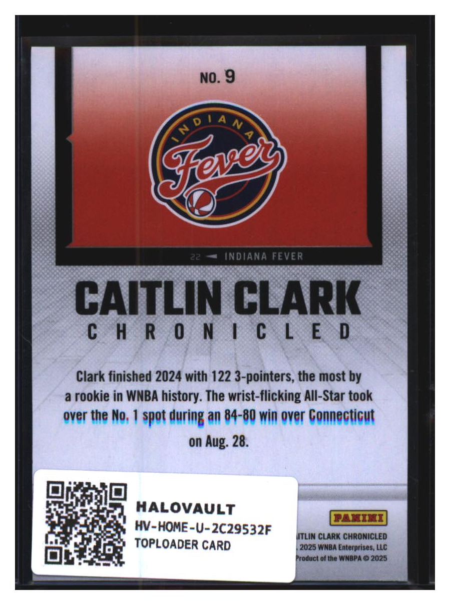Photo 2 of 2024 Panini Chronicled Caitlin Clark #9