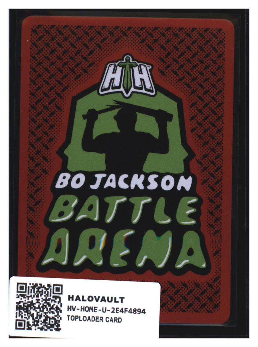 Photo 2 of 2024 Bo Jackson Battle Arena Tecmo Bowl Battlefoil Furnest (Earnest Byner) #BF349
