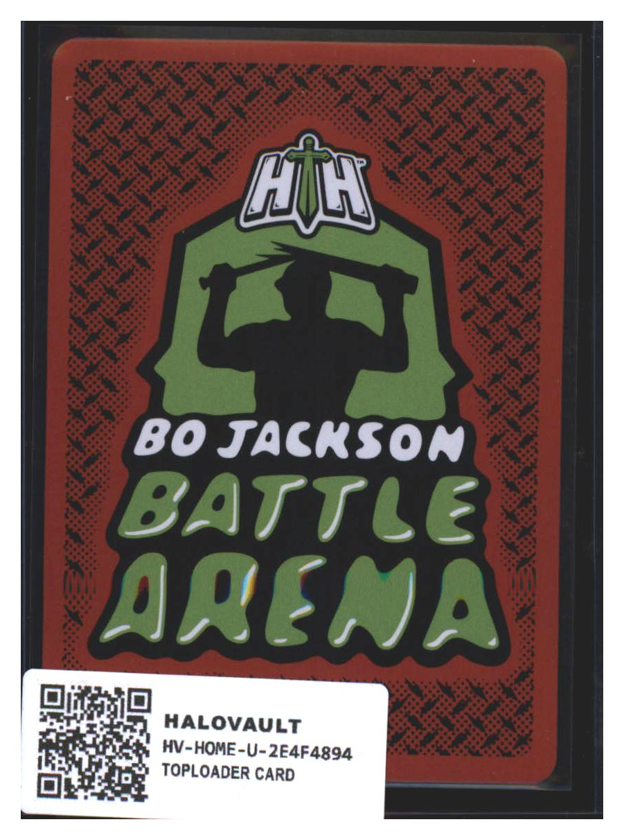 Photo 4 of 2024 Bo Jackson Battle Arena Tecmo Bowl Battlefoil Furnest (Earnest Byner) #BF349
