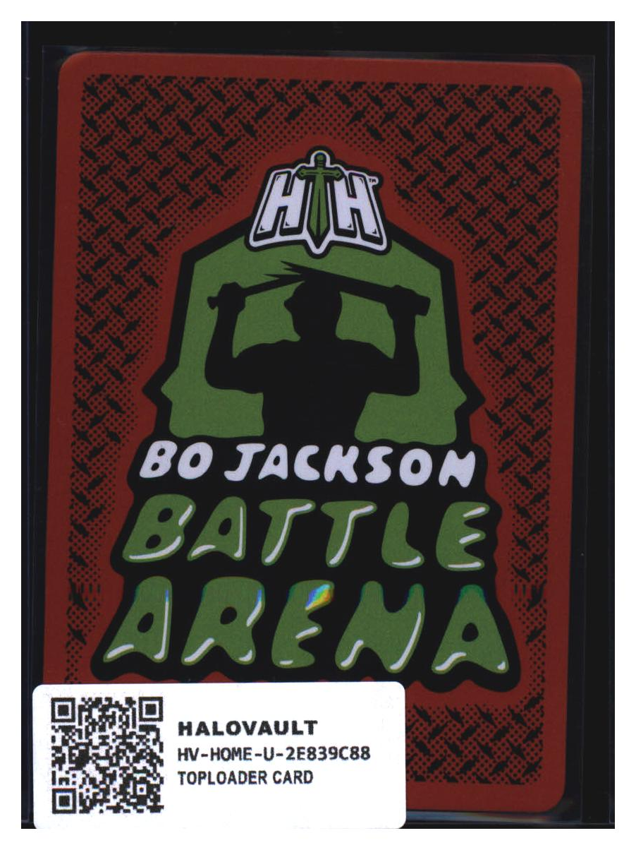 Photo 2 of 2026 Bo Jackson Battle Arena Tecmo Bowl Endzone Battlefoil McArmyKnife (Christian McCaffrey) #EZ229