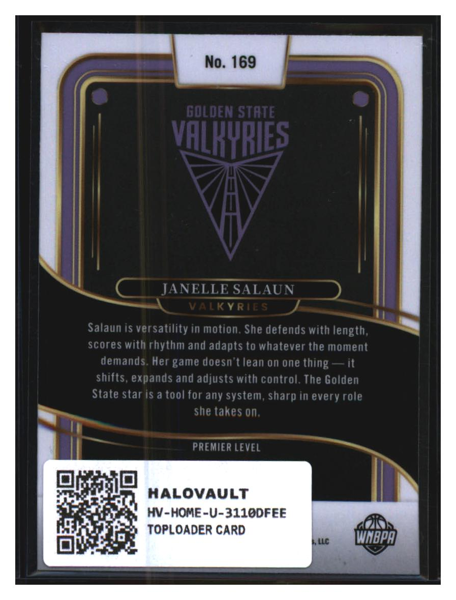 Photo 2 of Panini Select Refractor Janelle Salaun #169