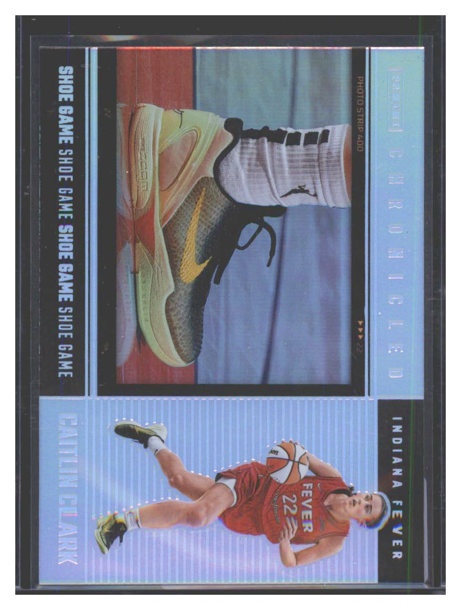 Photo 1 of 2025 Panini Shoe Game Chronicle Caitlin Clark #72