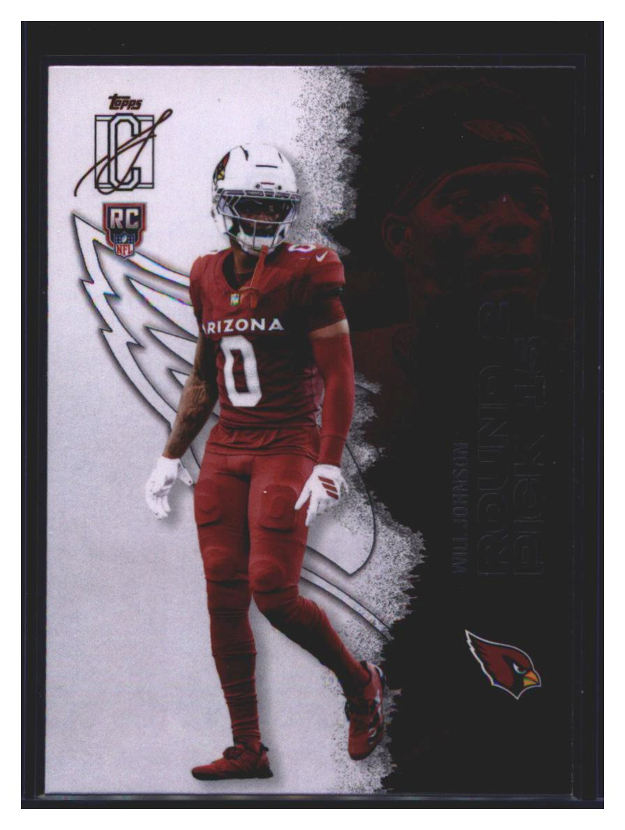 Photo 4 of 2025 Topps Topps Signature Class Will Johnson #135