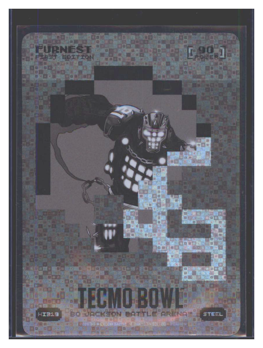 Photo 1 of Tecmo Bowl First Edition Battle Arena Steel Tecmo Bowl First Edition Bo Jackson Battle Arena Steel H1319 (Bo Jackson)