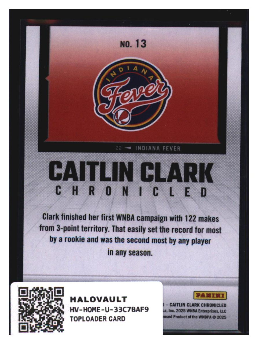 Photo 4 of 2024 Panini Chronicled Caitlin Clark #13