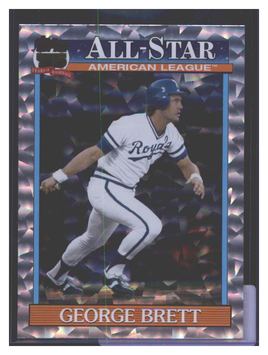 Photo 1 of 2021 Topps Topps Baseball 2021 Topps 1991 Topps All-Star George Brett #91AS-41