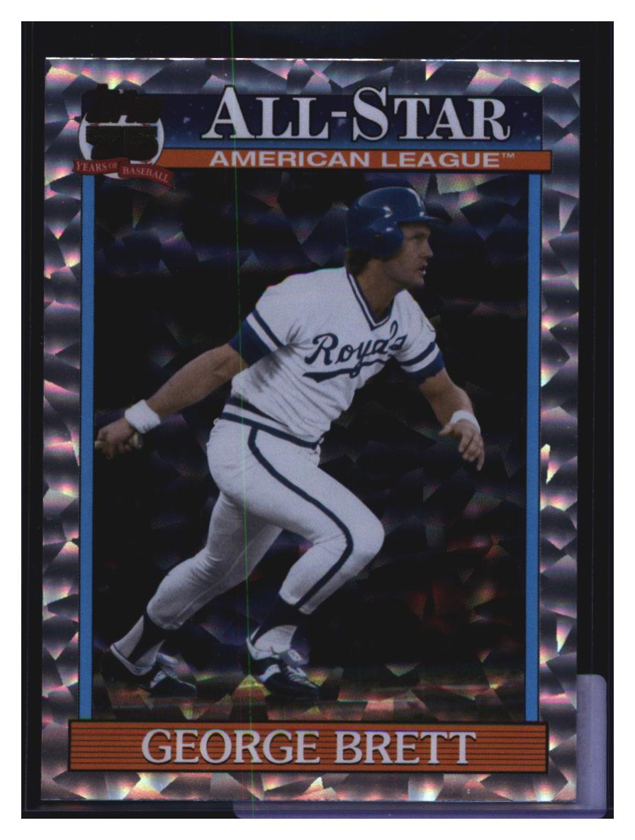 Photo 2 of 2021 Topps Topps Baseball 2021 Topps 1991 Topps All-Star George Brett #91AS-41