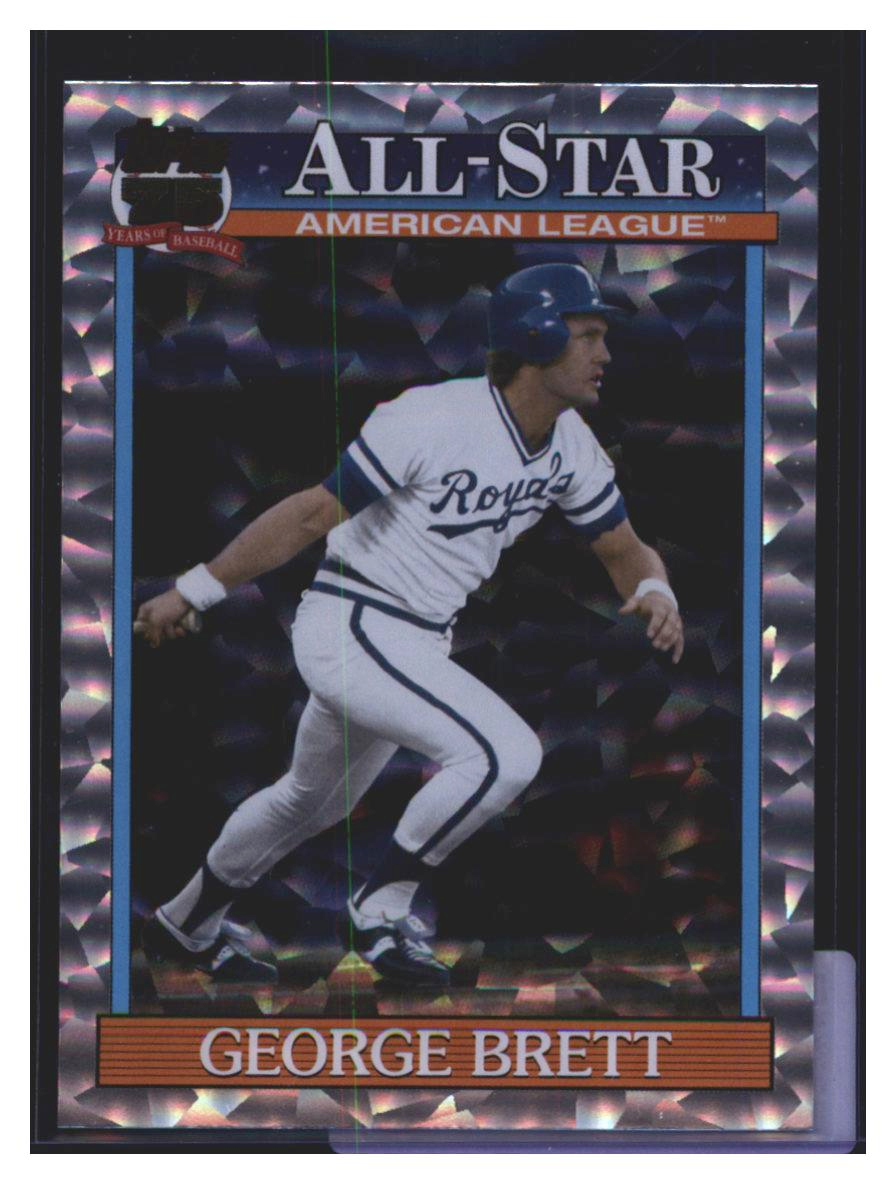 Photo 4 of 2021 Topps Topps Baseball 2021 Topps 1991 Topps All-Star George Brett #91AS-41