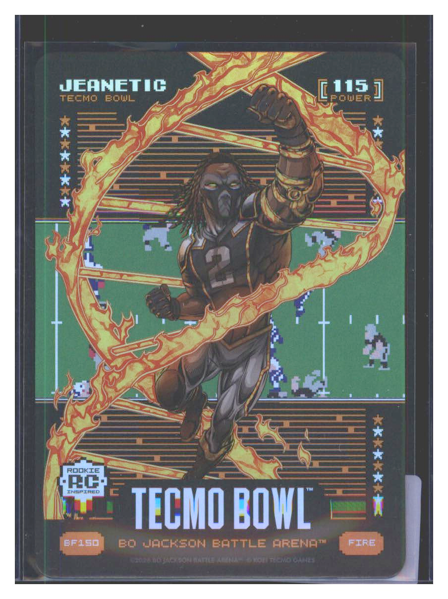 Photo 1 of 2024 Bo Jackson Battle Arena Tecmo Bowl Battlefoil Jeanetic (Ashton Jeanty) #BF150