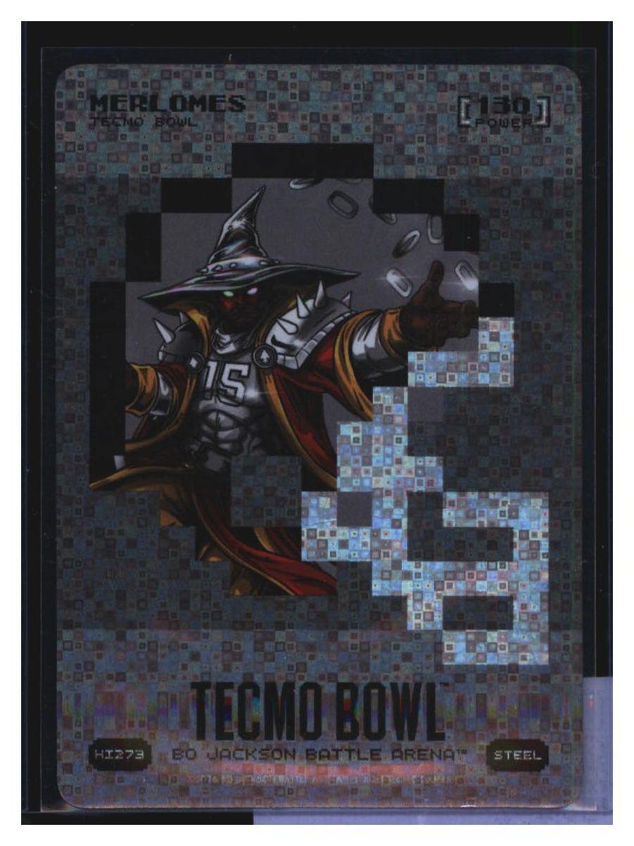 Photo 2 of 2023 Bo Jackson Battle Arena Bo Jackson Battle Arena Tecmo Bowl Helmet Icon Battlefoil Merlomes (Patrick Mahomes) #HI273