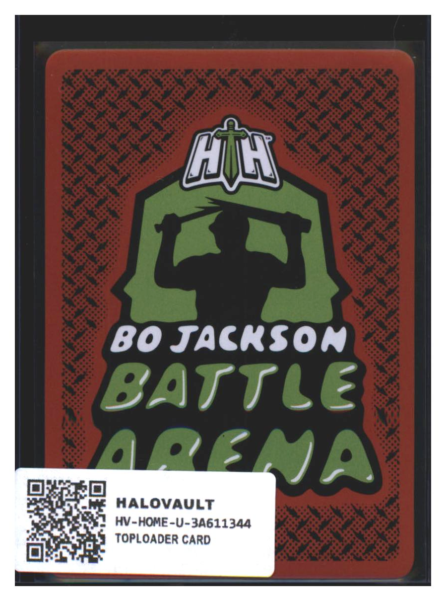 Photo 4 of 2024 Bo Jackson Battle Arena Bo Jackson Battle Arena Tecmo Bowl Battlefoil Swervin’ (Michael Irvin) #BF310