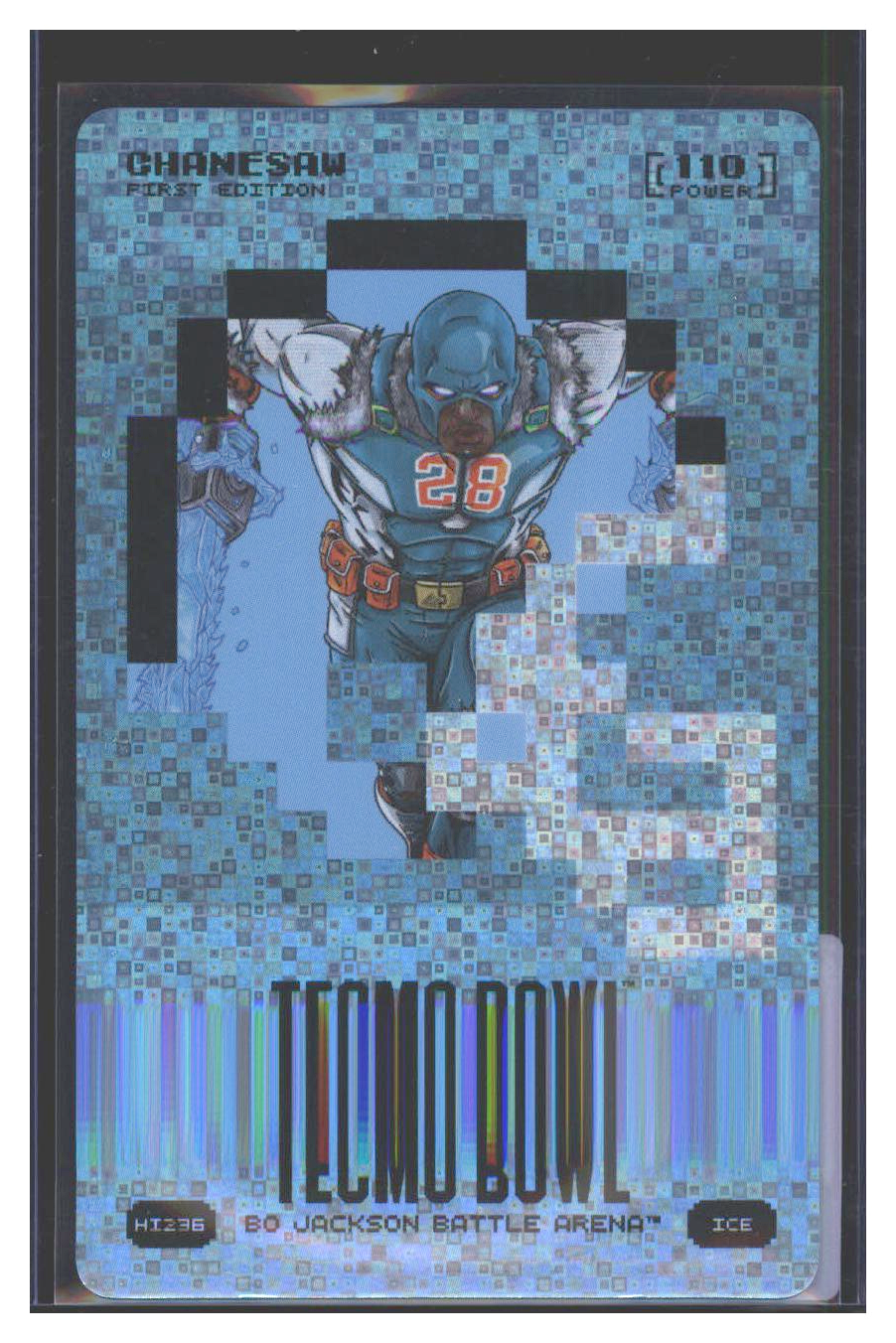 Photo 1 of 2026 Bo Jackson Battle Arena Tecmo Bowl Helmet Icon Battlefoil Chanesaw (Devon Achane) #HI236