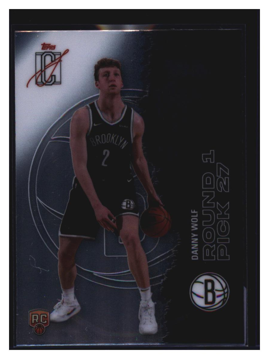 Photo 1 of Topps Ice Black Ice Danny Wolf #123
