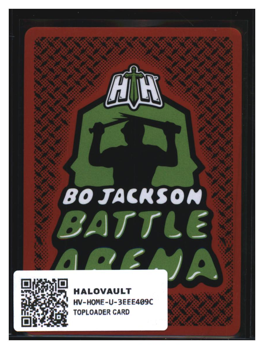 Photo 2 of 2020 Bo Jackson Battle Arena Tecmo Bowl Helmet Icon Battlefoil Skatter (Cam Skattebo) #HI289
