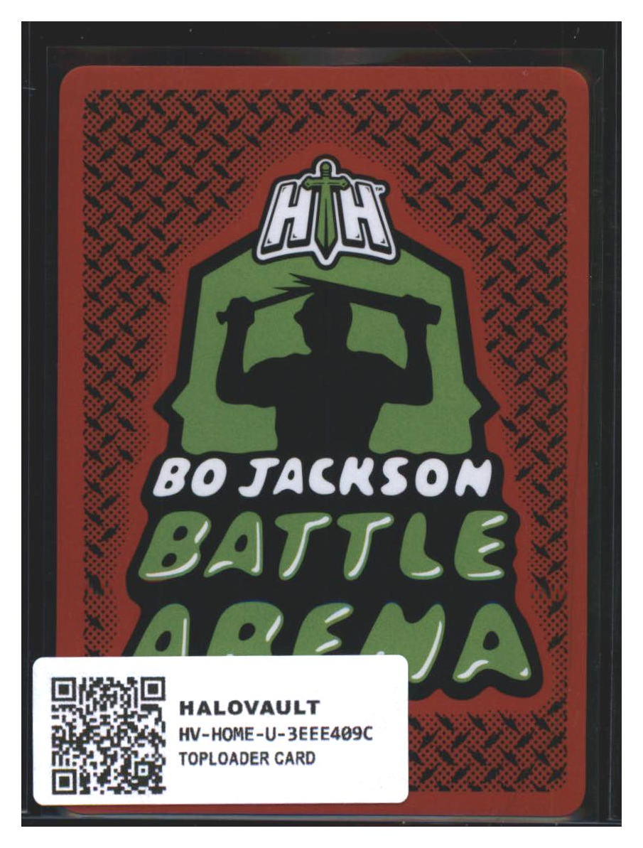 Photo 4 of 2020 Bo Jackson Battle Arena Tecmo Bowl Helmet Icon Battlefoil Skatter (Cam Skattebo) #HI289