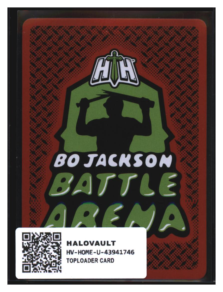 Photo 2 of 2024 Bo Jackson Battle Arena Battlefoil Tecmo Bowl Battlefoil First Edition Slaughterhouse (Webster Slaughter) #BF355