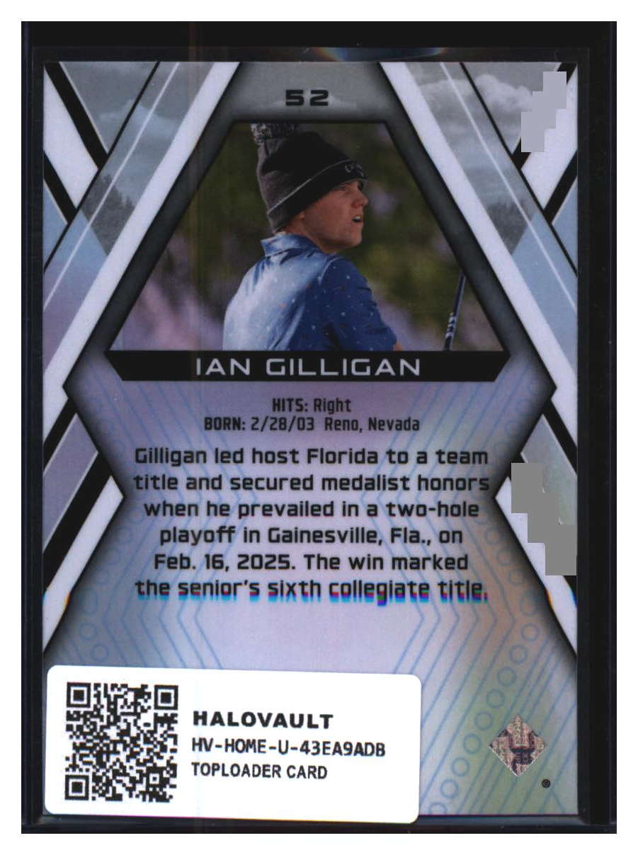 Photo 2 of 2025 Allure Blue Ice Ian Gilligan #52
