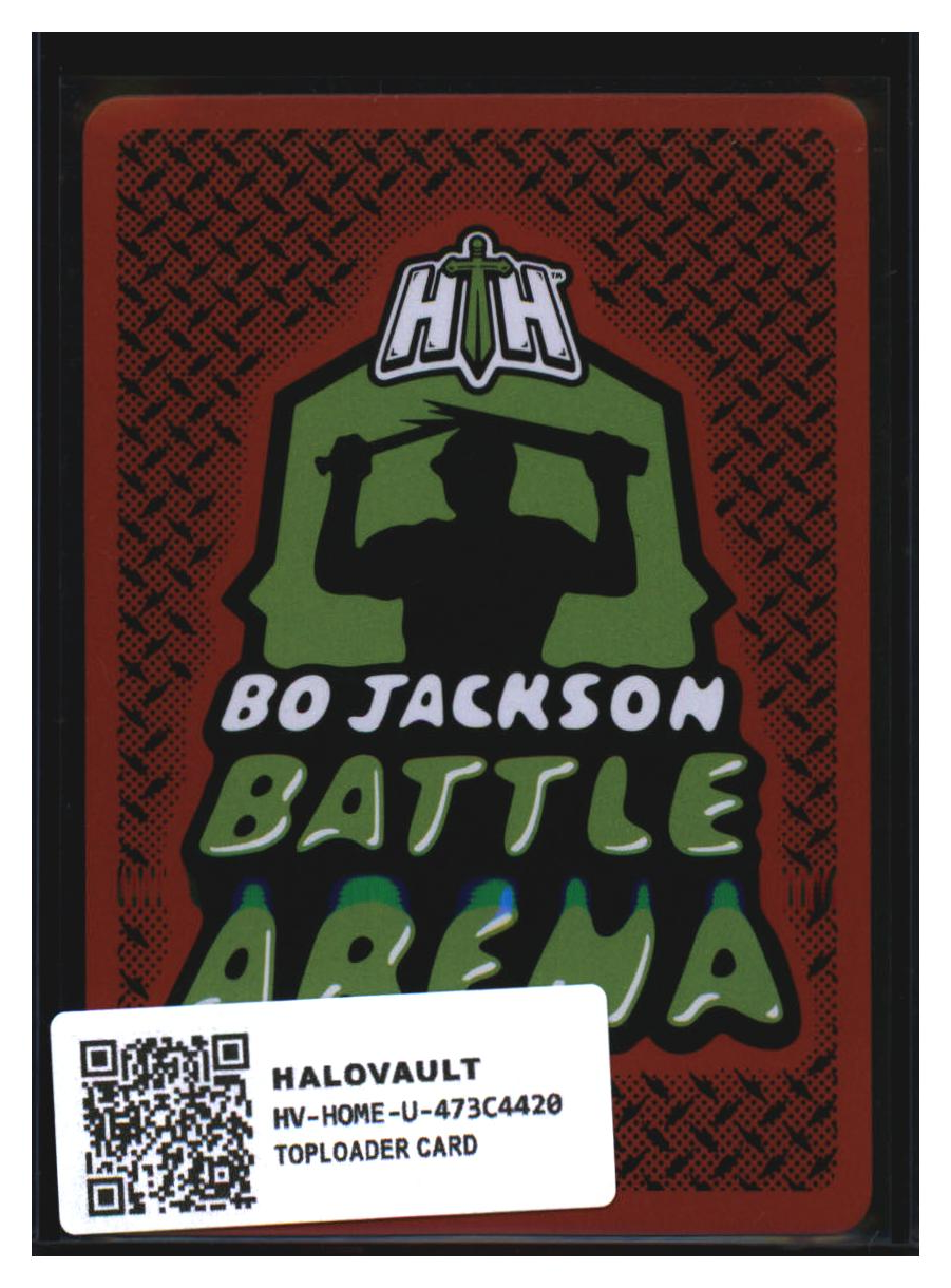 Photo 2 of 2024 Bo Jackson Battle Arena Tecmo Bowl Battlefoil Furnest (Earnest Byner) #BF289