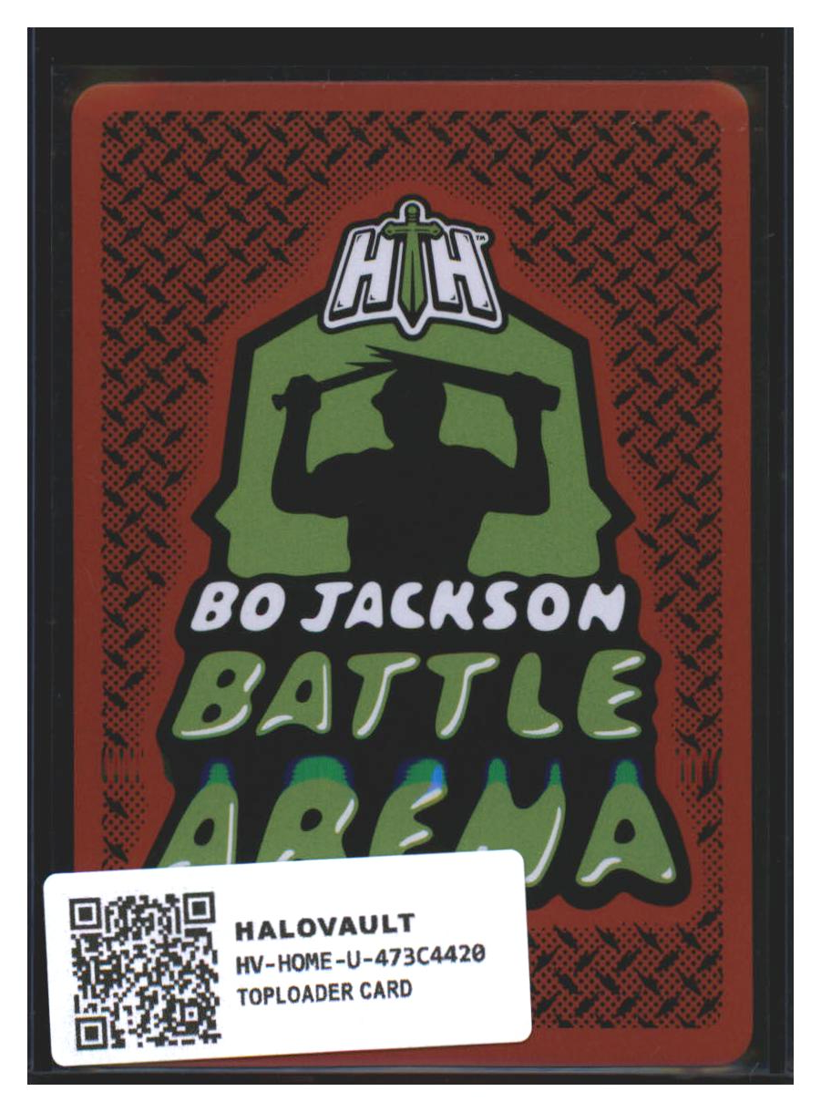 Photo 4 of 2024 Bo Jackson Battle Arena Tecmo Bowl Battlefoil Furnest (Earnest Byner) #BF289