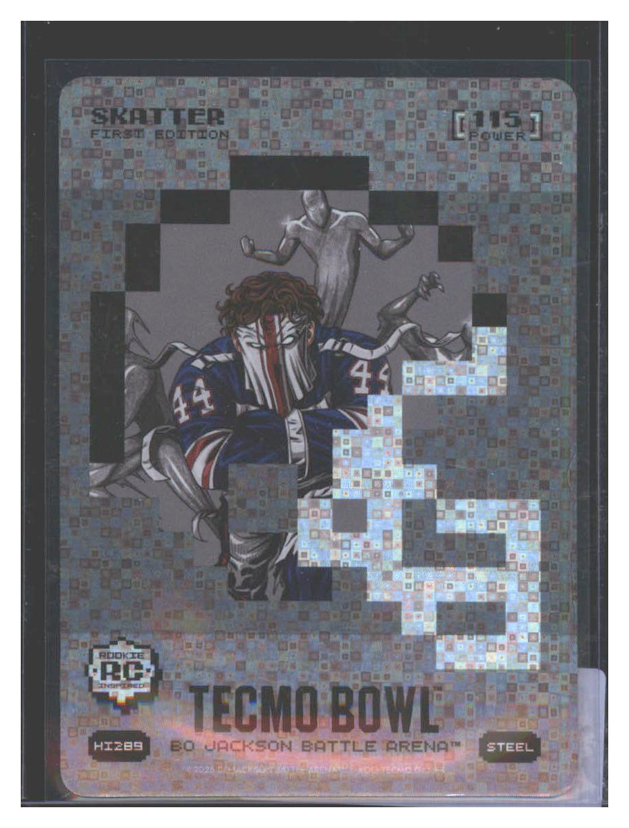 Photo 1 of 2025 Bo Jackson Battle Arena Tecmo Bowl Helmet Icon Battlefoil Skatter (Cam Skattebo) #HI289