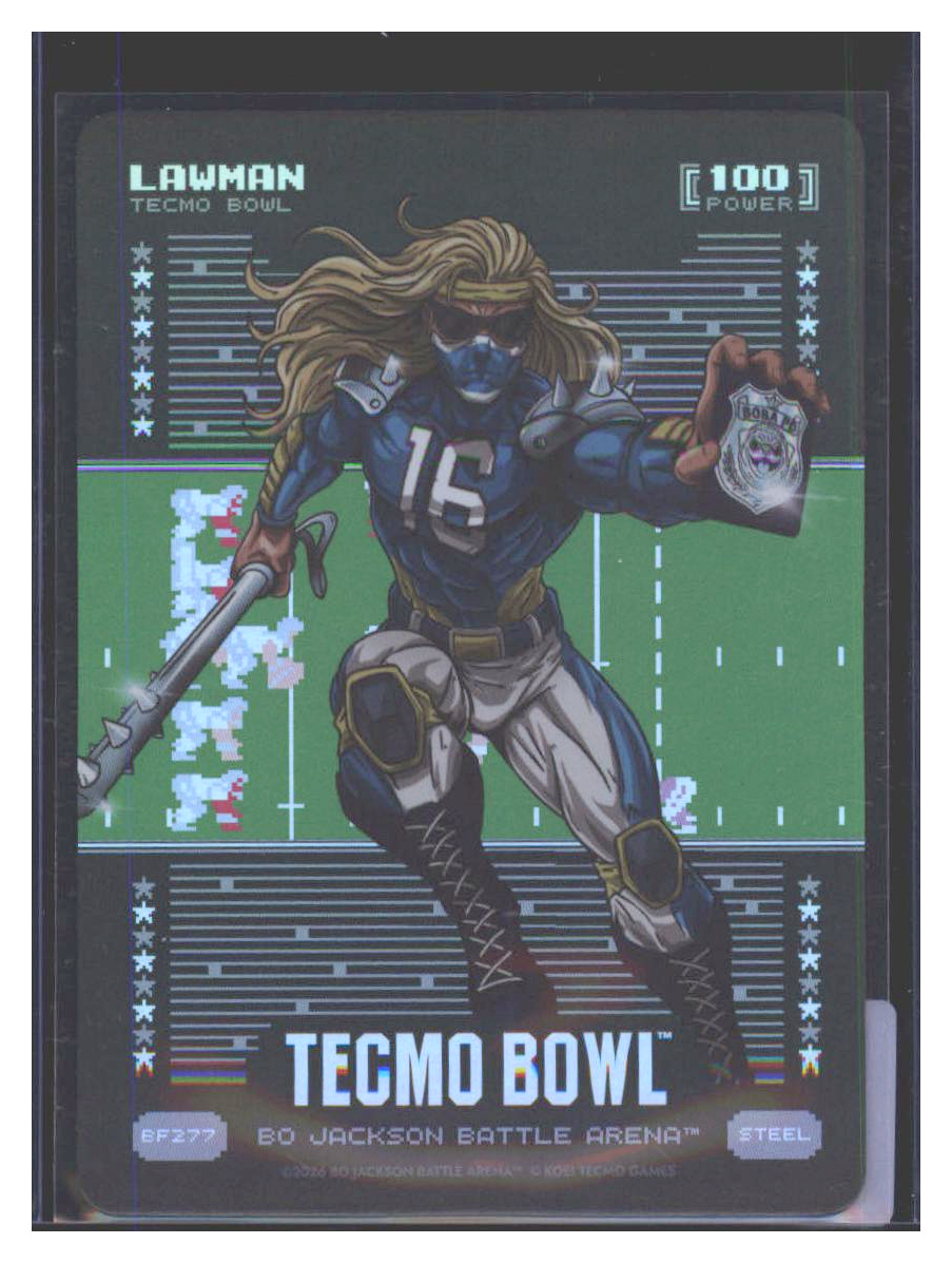 Photo 1 of Tecmo Bowl BF277 Bo Jackson Battle Arena™ Steel #100