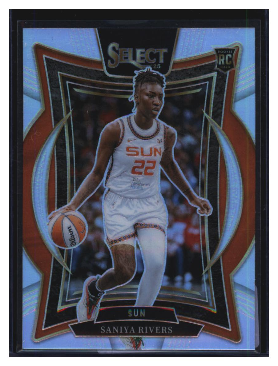 Photo 2 of 2025 Panini Select 2025 Panini Select WNBA Blue Prizm Saniya Rivers #52