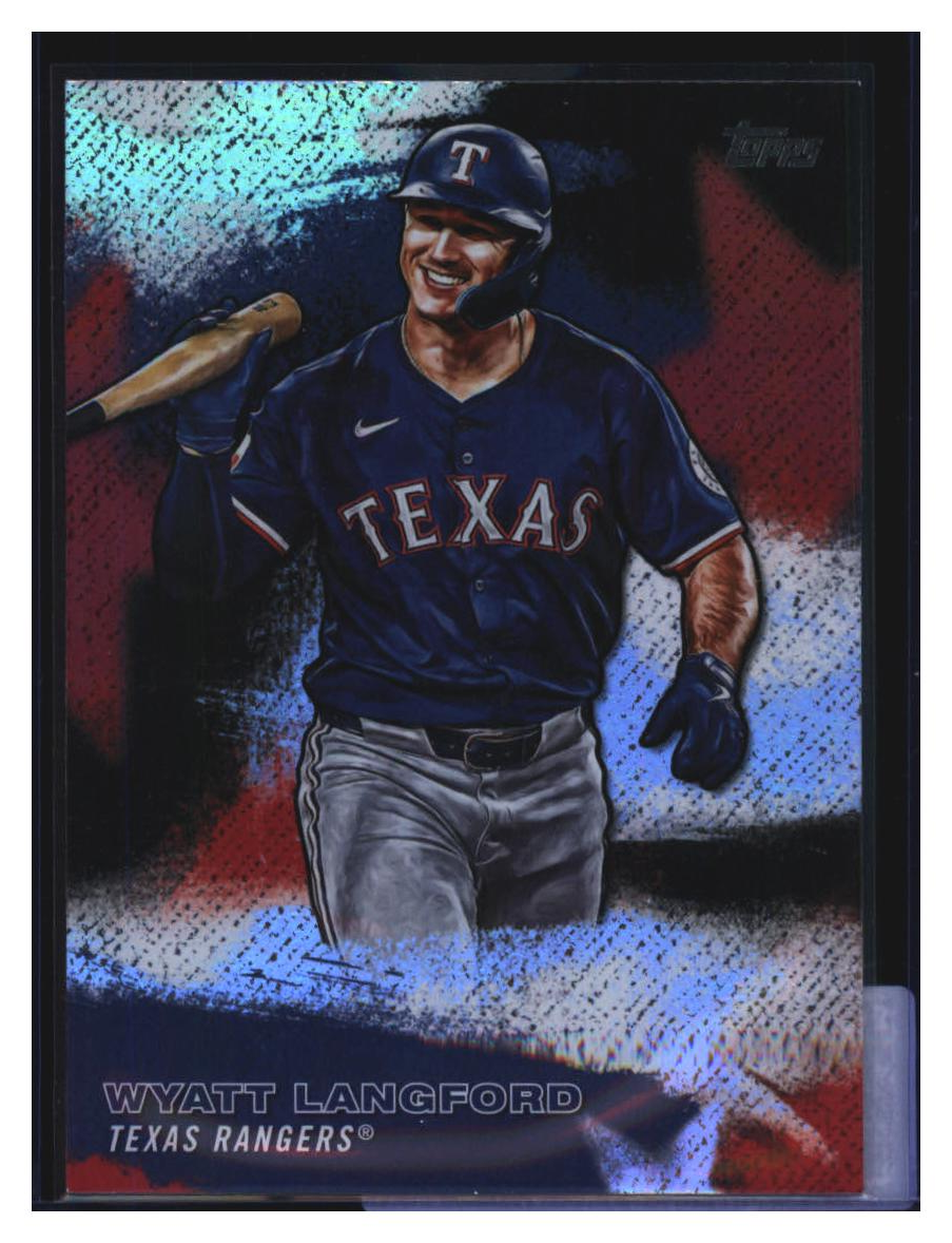 Photo 1 of 2025 Topps Topps Baseball Topps Stars of MLB Wyatt Langford #SMLB-58