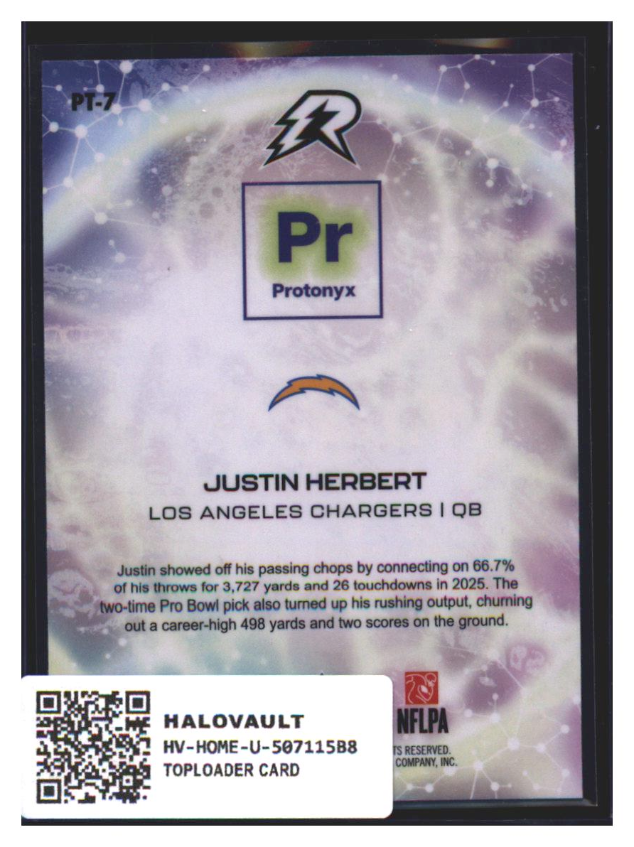 Photo 7 of Revolution Revolution Football Protonyx Justin Herbert #PT-7