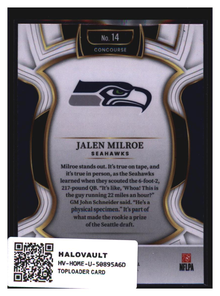 Photo 3 of Panini Select Jalen Milroe #14