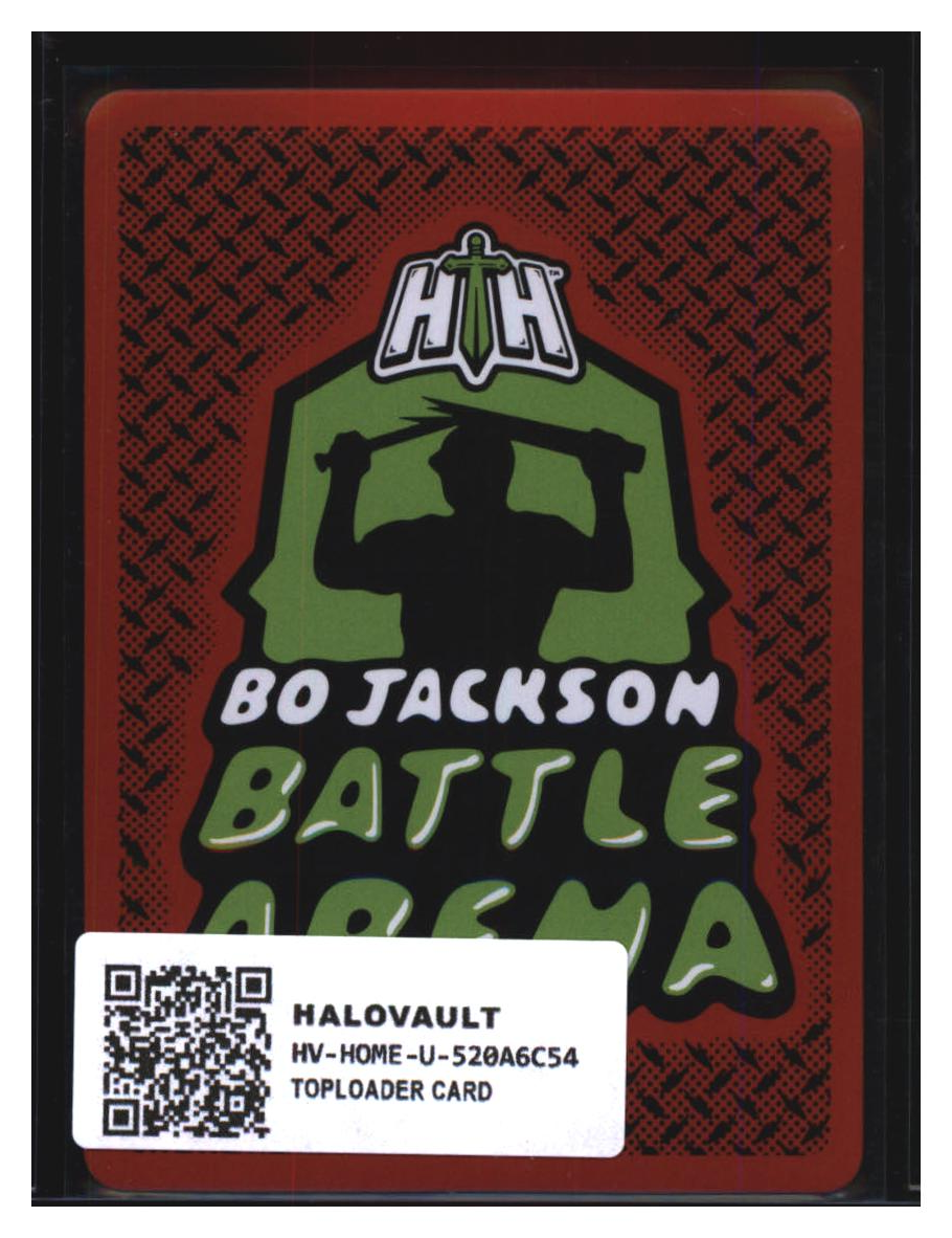 Photo 2 of 2024 Bo Jackson Battle Arena Bo Jackson Battle Arena Tecmo Bowl Battlefoil Flippa (Flipper Anderson) #BF294